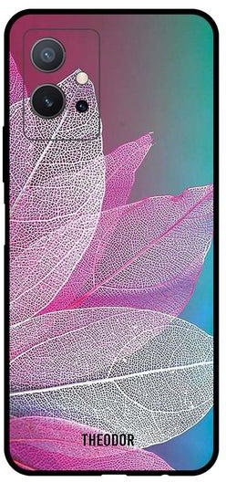 Protective Case Cover For VIVO Y75 5G Leaf Colorful