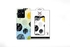 OZO Skins Ozo skins Ray Transparent Exotic Leaves Pattern (SV518ELP) (Not For Black Phone) For Vivo Y22
