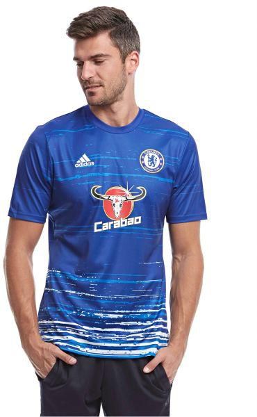 Adidas Blue Sport Top For Male