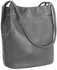 Iswee Genuine Leather Bucket Bags Hobo Shoulder Bags Purse and Handbags for Women