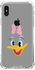 Shockproof Protective Case Cover For Apple iPhone X Duck Flower
