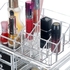 Uaejj Desktop Makeup Organizer Jewelry Storage Box, Acrylic Cosmetic Organizer Makeup Storage Case Holder Display Jewelry Storage Case With Drawer For Lipstick Liner Brush Holder (A3)