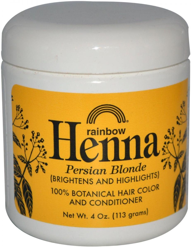 Henna, 100% Botanical Hair Color and Conditioner, Persian Blonde, 4 oz ‫(113 g) Powder