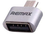 Remax OTG Micro USB Adapter- Silver