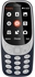 نوكيا 3310 سعة 16 ميجابايت الجيل الثاني (2G) ثنائي الشريحة,  Blue