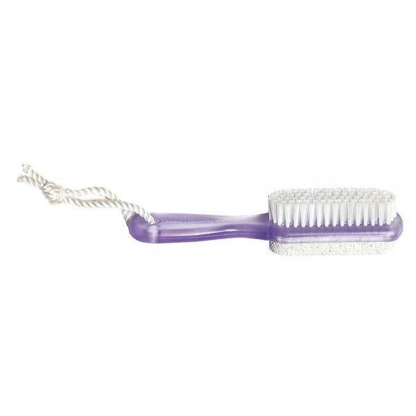 Spa Sister Frosted Pumice Brush Duo Lavender
