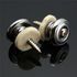 2 Pcs/Pair Guitar Strap Buttons with Mushroom Head Guitar Parts Accessories