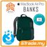 STM Banks Laptop Backpack Bag Apple MacBook Pro Air 15' (Green)