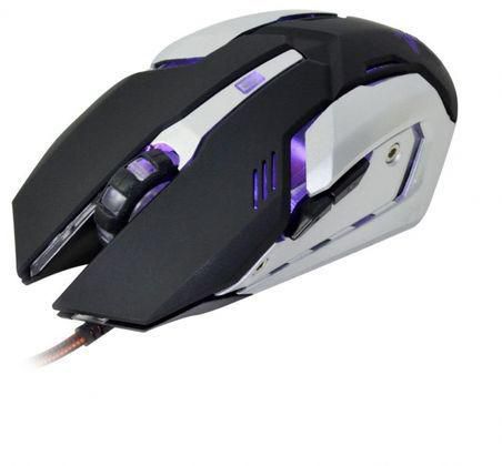 Zero ZR-1700 Optical Gaming Mouse - Black/Silver