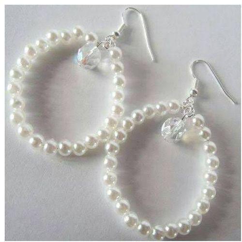 Women's Stylish Earrings - White