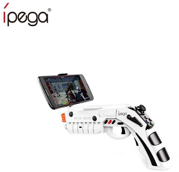 Generic Ipega PG-9082 Bluetooth Game Gun AR Gamepad Wireless Game Pad For Android Smartphone For IOS 7.0 IPhone X Support 4-6'' Phone CHSMALL