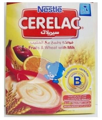 Cerelac Fruits ,Wheat And Milk 200 G