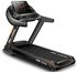 Sky land em1276 automatic foldable treadmill with bluetooth speaker,5.5 HP peak motor for home use, auto incline,130kgs weight capacity, and led screen, black,assembly size180 x88 x152cm