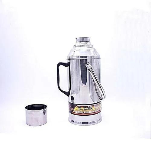 OFFER  High Quality Stainless Steel Thermos Flask - 3.2L - Silver .