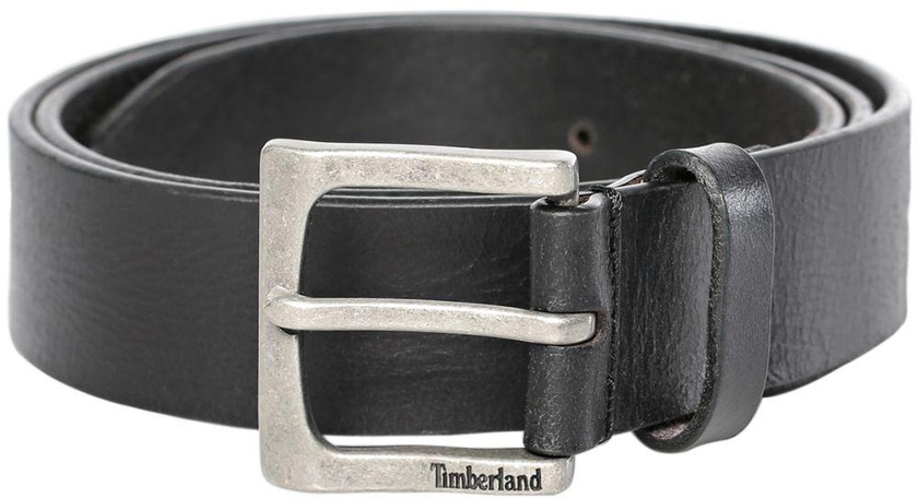 Timberland B75397 Belt for Men - Leather, 34 US, Black