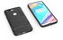 For OnePlus 5T - Cool Plastic TPU Hybrid Mobile Cover with Kickstand - Black