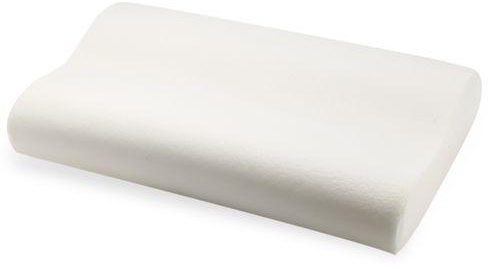 Generic Knitting Slow Rebound Memory Foam Neck Pillow - White