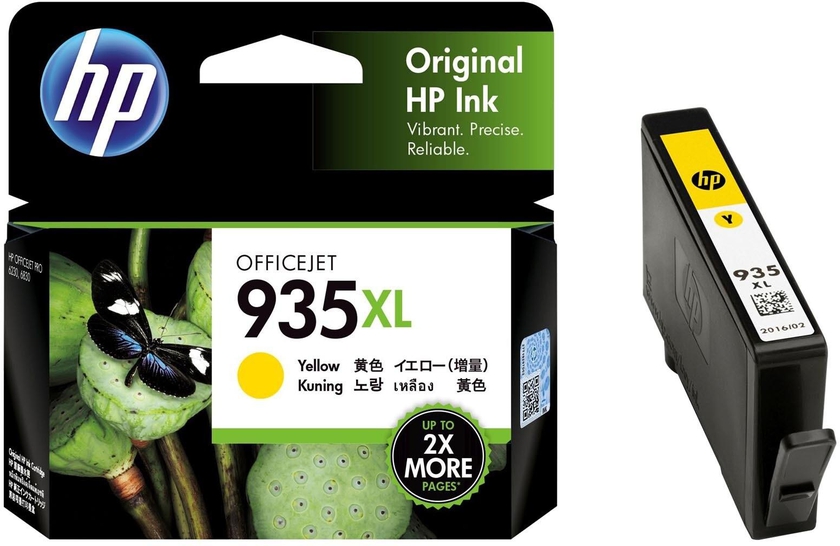 HP 935XL Yellow Original Ink Cartridge C2P26AE