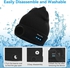Bluetooth Earphone Music Hat Winter Wireless Headphone Cap