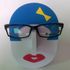 Generic Female Face Glasses Sunglasses Wall Mount Display Stand Holder Rack