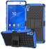 Ozone Tough Shockproof Hybrid Case Cover with Screen Protector for Sony Xperia Z4 Blue