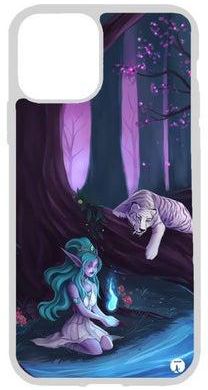 PRINTED Phone Cover FOR IPHONE 13 Void Elf And White Tiger From Warcraft Video Game