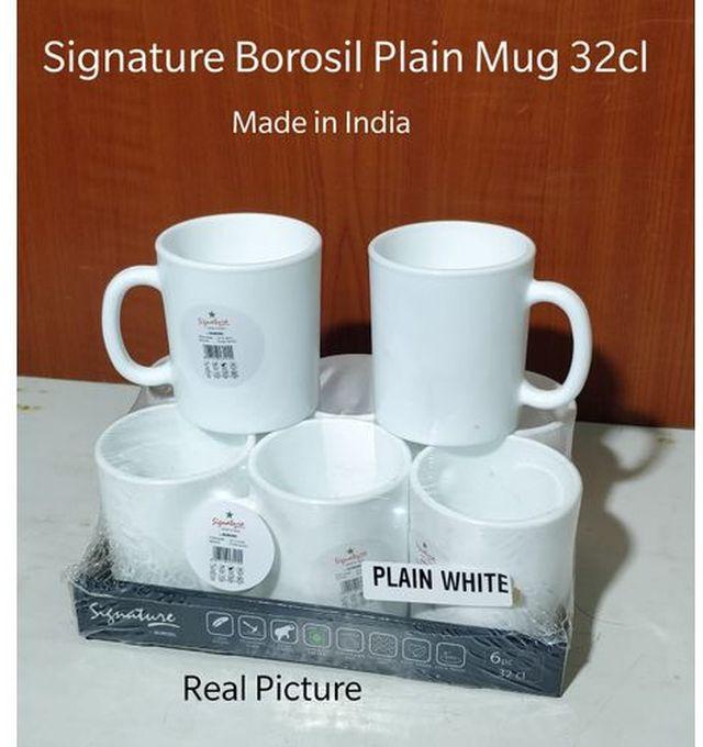 Signature 6pc Ceramic Tea Cups Mugs