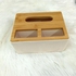 Multifunctional Tissue Box Cover & Tools Holder (Plastic & Wood)