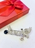 Love Bird Silver Studded Brooch And Clothes Pin