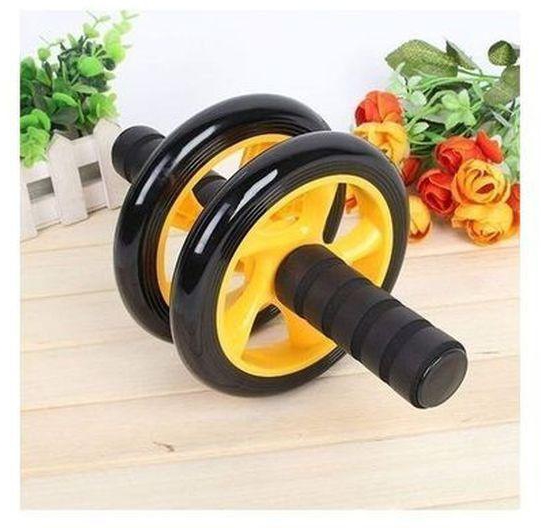 AB Abs Roller Workout Arm And Waist Fitness Exerciser Wheel +Free Knee Mat