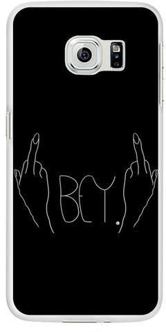 Bluelans Simple Finger Letter Print Phone Case Cover For Samsung Galaxy S6 (1)