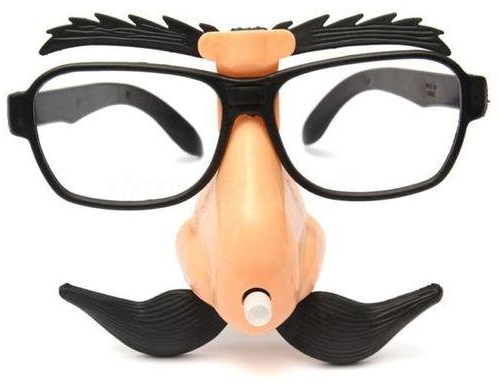 Generic Funny Dancing Mustache Mask With Eye Glasses