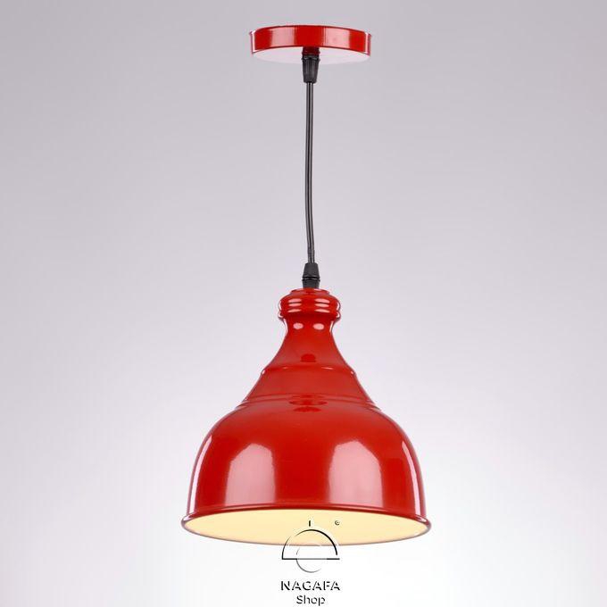 Nagafa Shop Red Modern Ceiling Lamp M7R