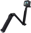 Selfie Stick Puluz 3 Way Foldable Extension Monopod PU202 (Black)