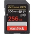 SanDisk SDXC Card Extreme Pro - 256GB, 200MB/s, V30, UHS-I, U3 for 4K Video