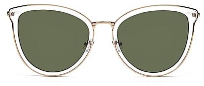 Forever21 Mock Cutout Cateye Sunglasses