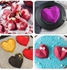 Charming Silicone Molds Diamond Heart Non Stick Cake Chocolate Candy Molds BPA Free for Wedding Festival Parties Heart Shaped Mould Silicone Cake Mould Kitchen Baking Tool