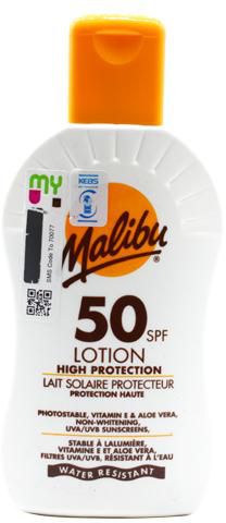Malibu Sun Lotion SPF 50 200ml