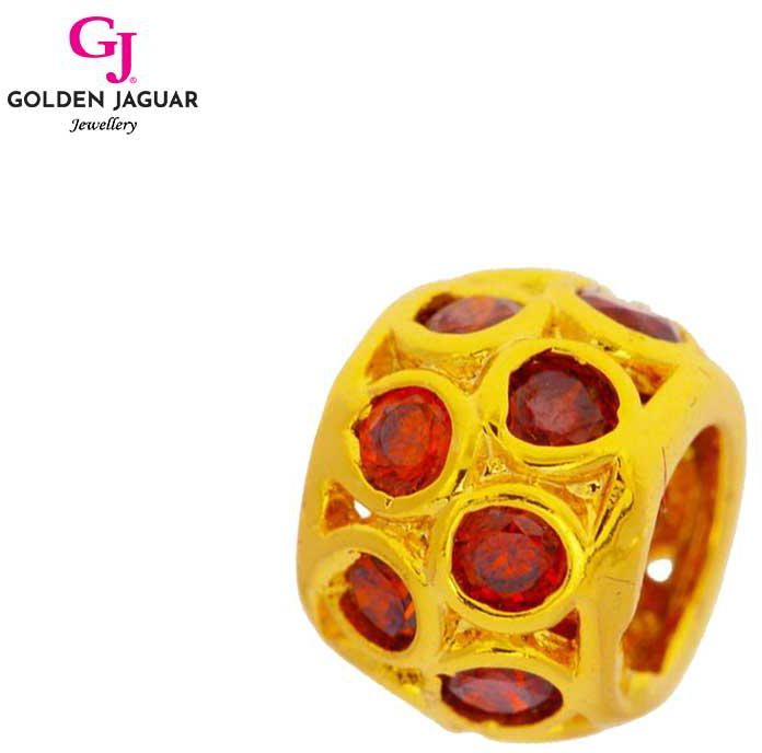 GJ Jewellery Emas Korea PDR - Charm (Diamond Red)