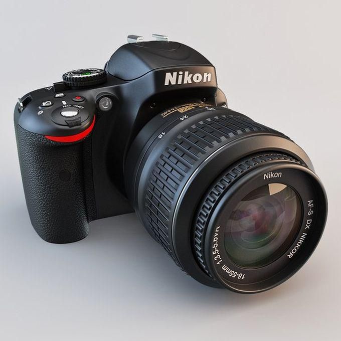 Nikon D5100 DSLR Camera With 18-55MM Lens