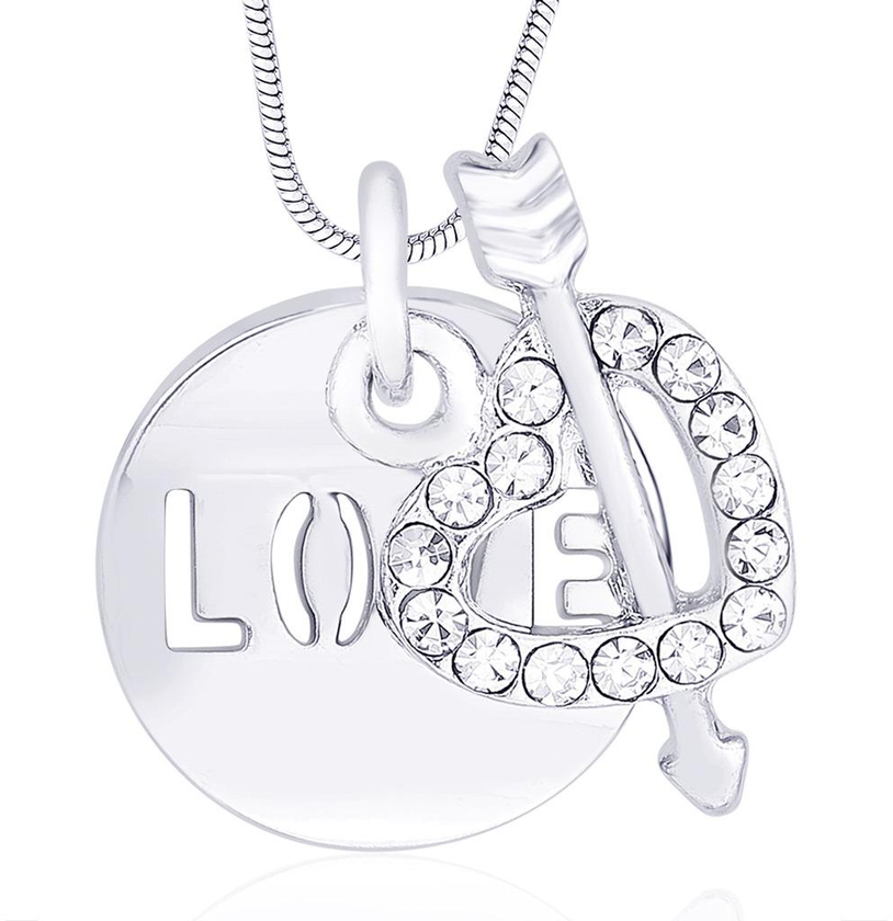 Peora Love & Heart Necklace