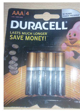 Duracell Duracell AAA 4 Battery