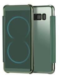 Case for Samsung Galaxy S8 Plus Smart View Leather Cover Mobile Phone - Green