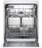 Bosch 12 Place Settings Freestanding Dishwasher SMS50E92GC