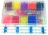 Silicone Loom Bands Kit with Charms and UV Magic Rubber Bands
