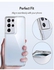 Silicone Soft Thin Crystal Protective Case Cover With Corner Bumpers For Samsung Galaxy S21 Ultra