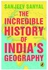 The Incredible History Of India's Geography - غلاف ورقي عادي الإنجليزية by Sanjeev Sanyal - 1/1/2015