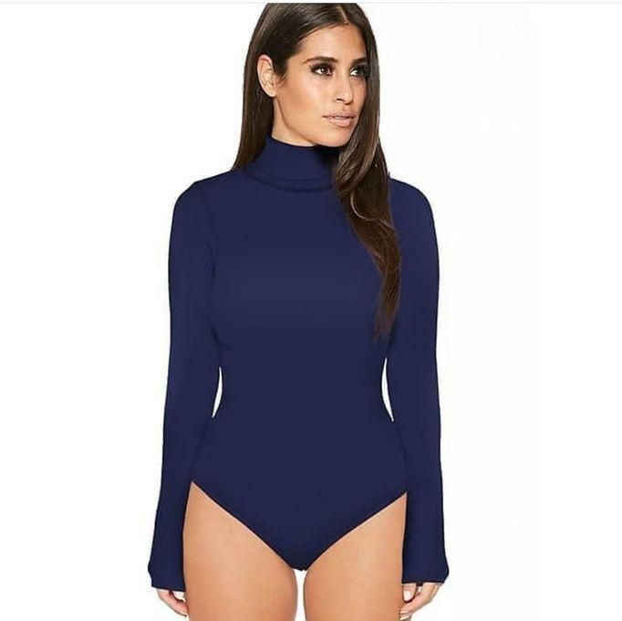 Fashion Pullneck Bodysuit (One Size Fits All)