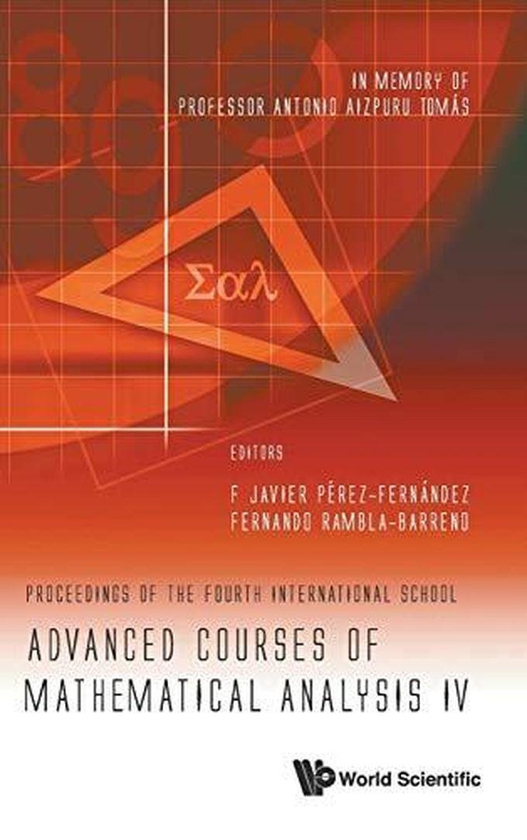 Advanced Courses of Mathematical Analysis IV ,Ed. :1