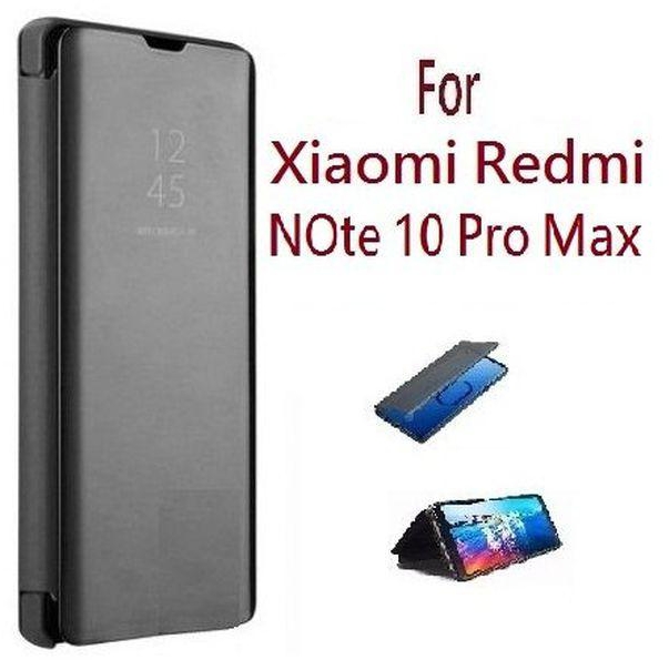 Xiaomi Redmi Note 10 Pro Max -Clear View Protectiv Flip Case